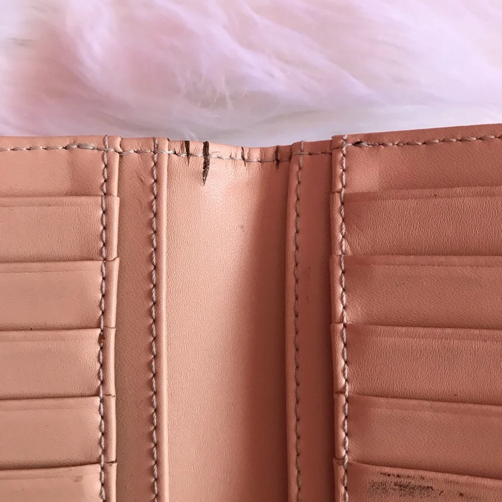 Kate Spade Staci Bifold Colorblock Wallet Cream
